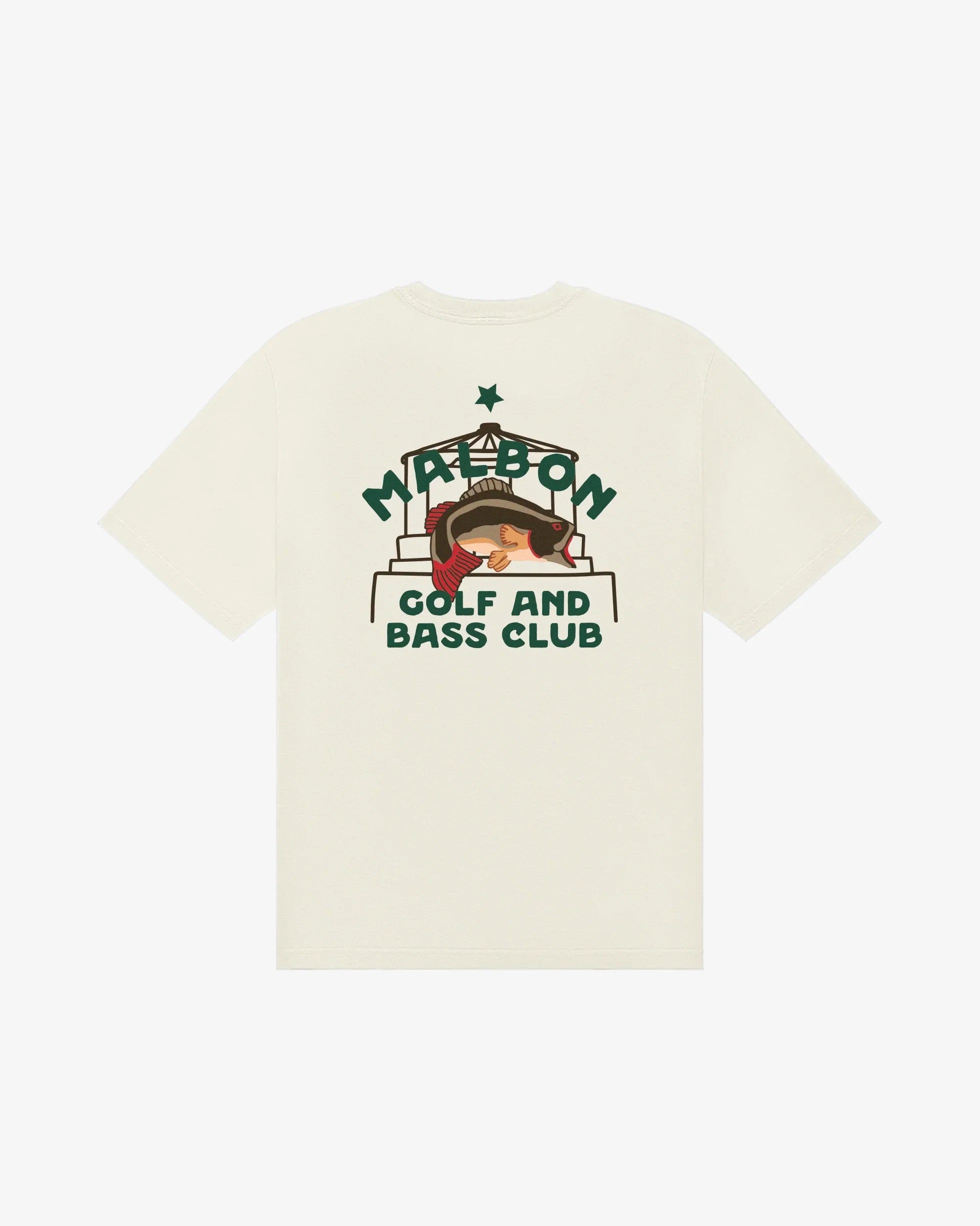 L Malbon CLUBHAUS Tour Tee マルボン クラブハウス Malbon×Clubhaus Tシャツ06-6585-7434 06-6585-7434 グリーン サイズ 5