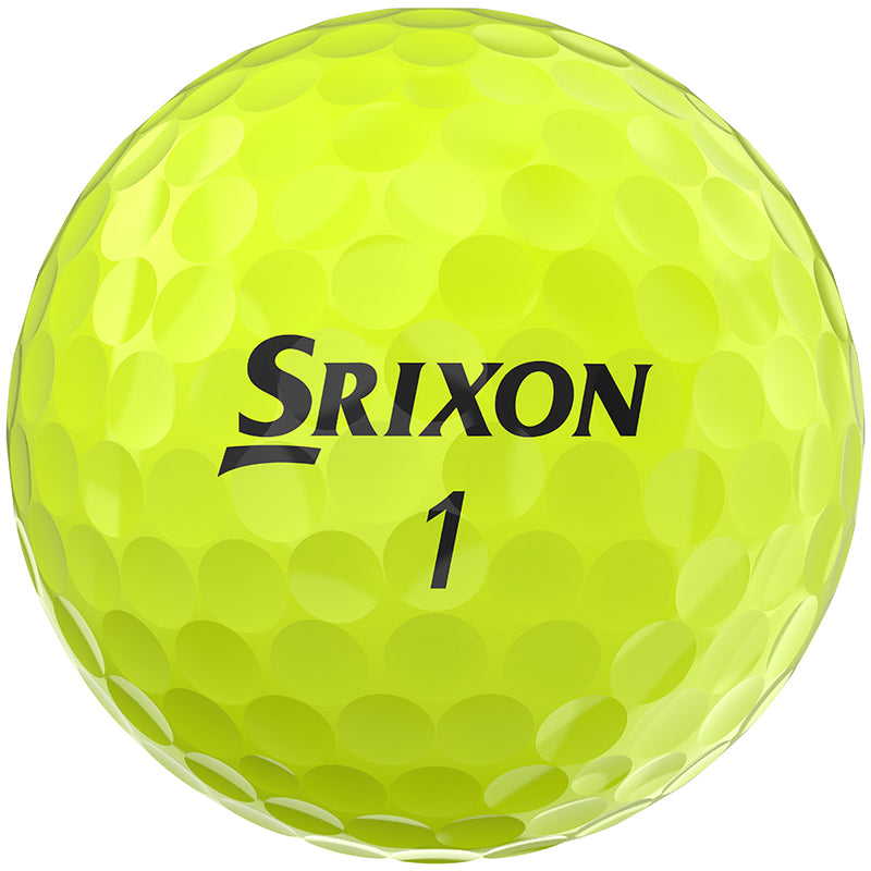 Srixon Soft Feel Golf Balls Yellow (1 Dozen) (2023)