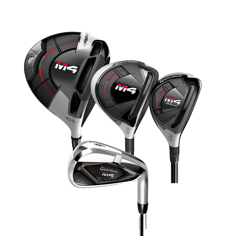 TaylorMade M4 Package 11 Piece with Bag Steel Set mens RH 2021