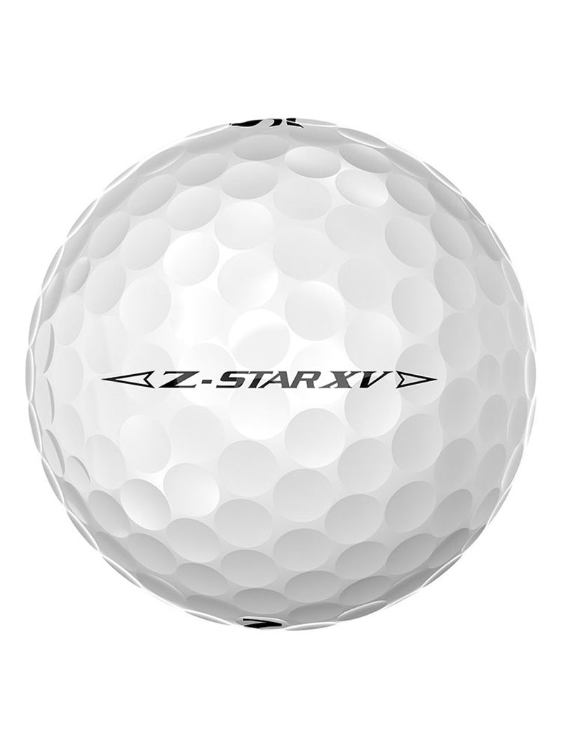 Srixon Z-Star XV 8 Golf Balls White (1 Dozen) (2023)