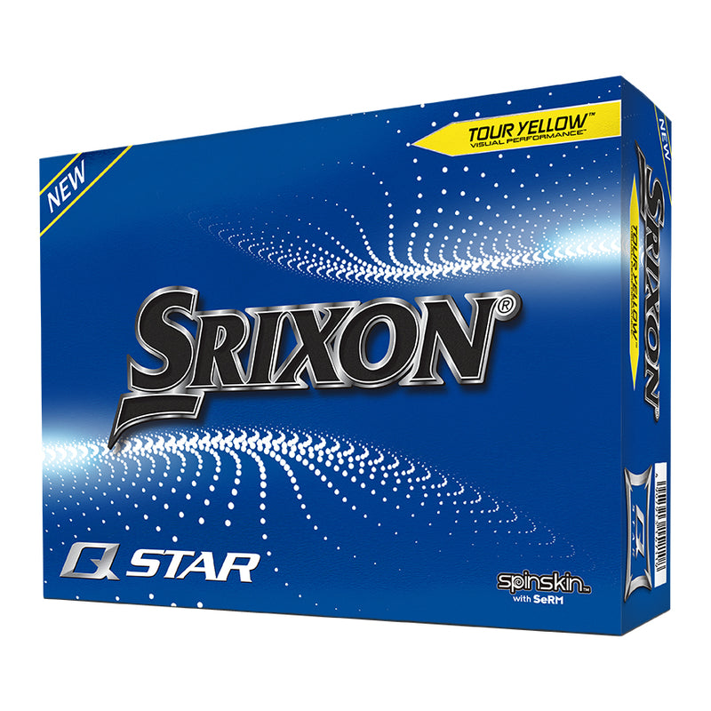 Srixon Q-Star Golf Balls Tour Yellow (1 Dozen) (2021)