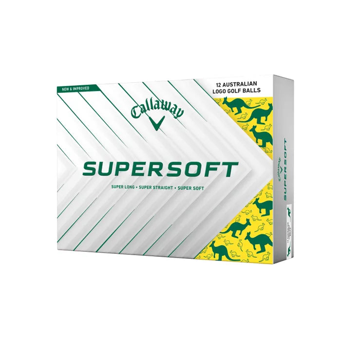 Callaway Supersoft 2025 Aussie Golf Balls