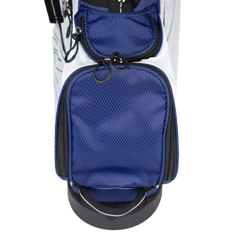 US Kids Golf Ultralight 7-51 7 Club Stand Set RH, Silver/Navy