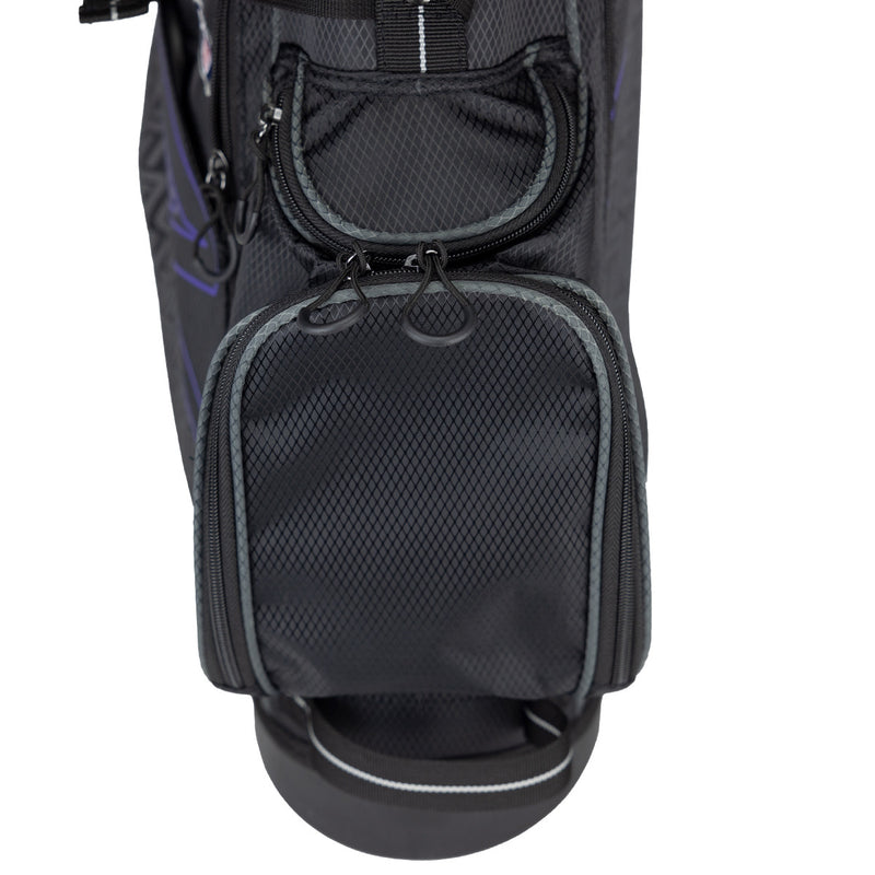 US Kids Golf Ultralight 7-54 5 Club Stand Set RH, Black/Purple