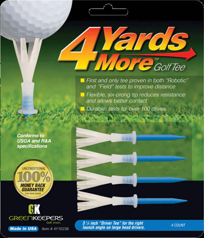 4YARDSMORE Golf Tees 4 Pack