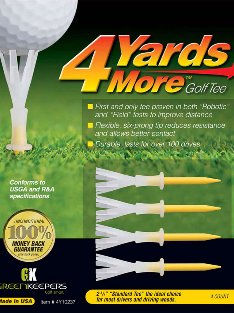 4YARDSMORE Golf Tees 4 Pack