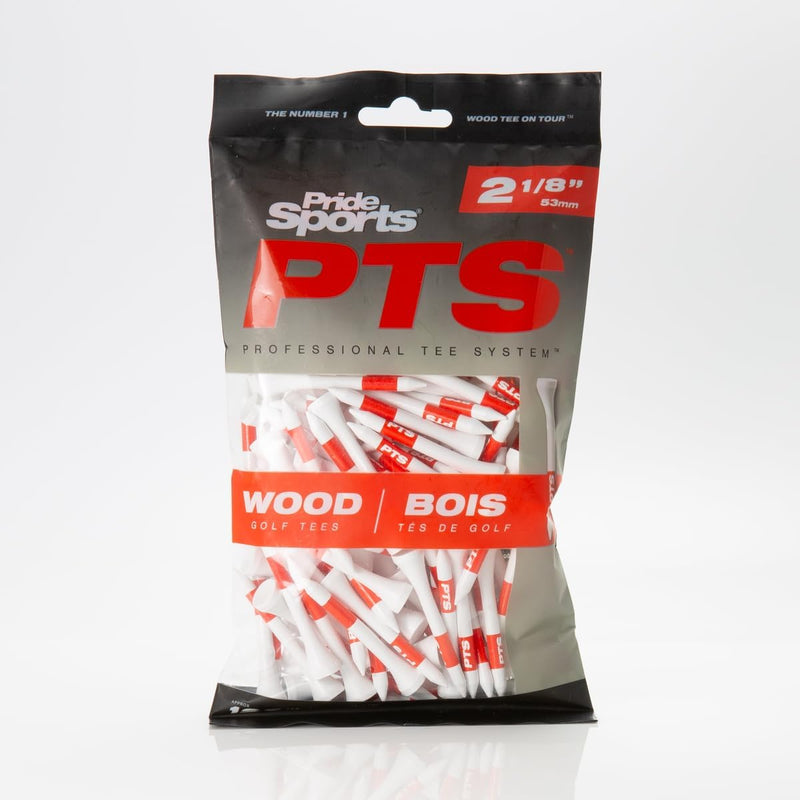 Pride Professional Tee System Wood Golf Tees (Large Pack)