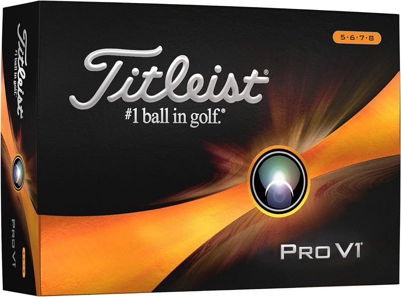 Titleist PRO V1 12 Pack Golf Balls White