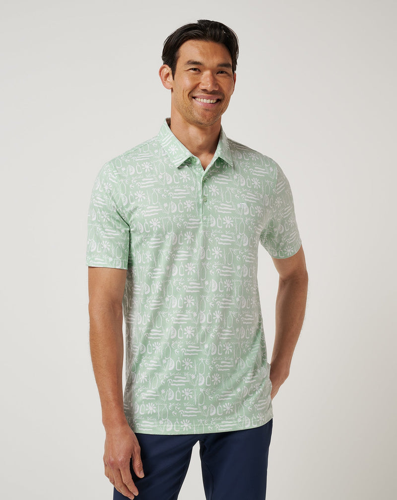 Travis Mathew Featherweight Cabana Polo