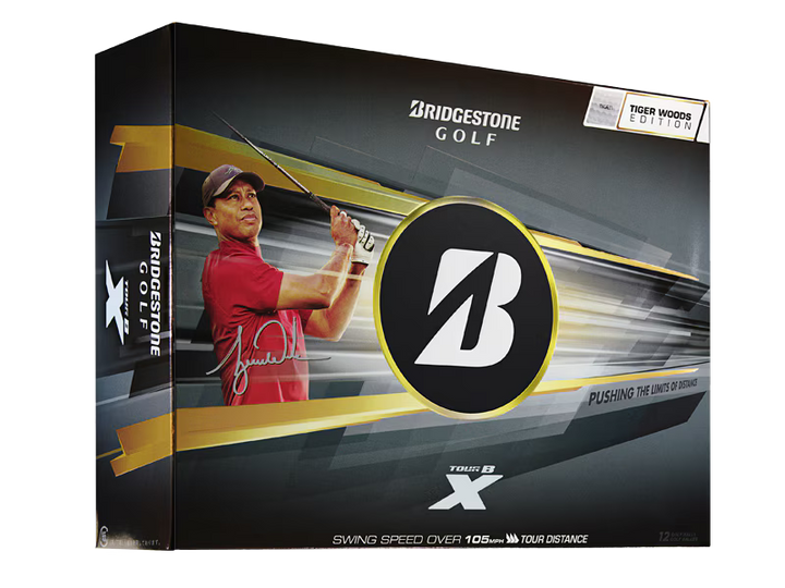 BRIDGESTONE 2026 Tour B X Golf Balls - TIGER WOODS EDITION l Golf