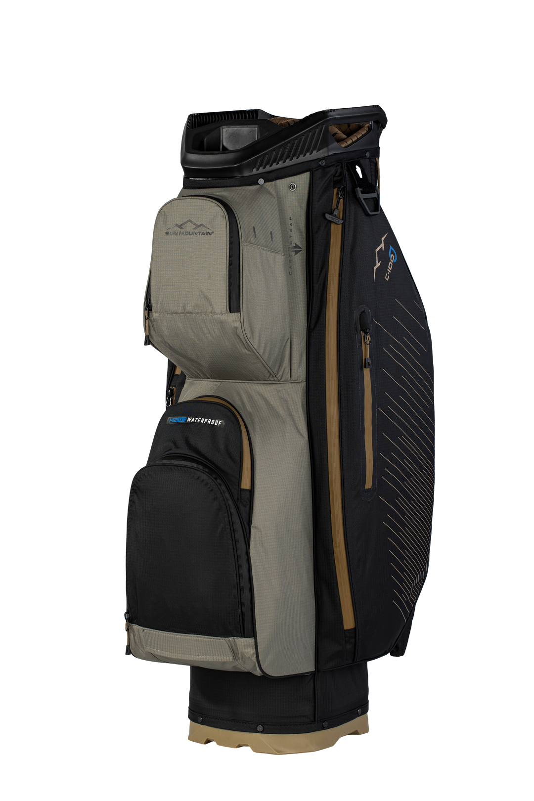 Sun Mountain 2026 H2NO C100 Waterproof Cart Bag │ Golf Paradise
