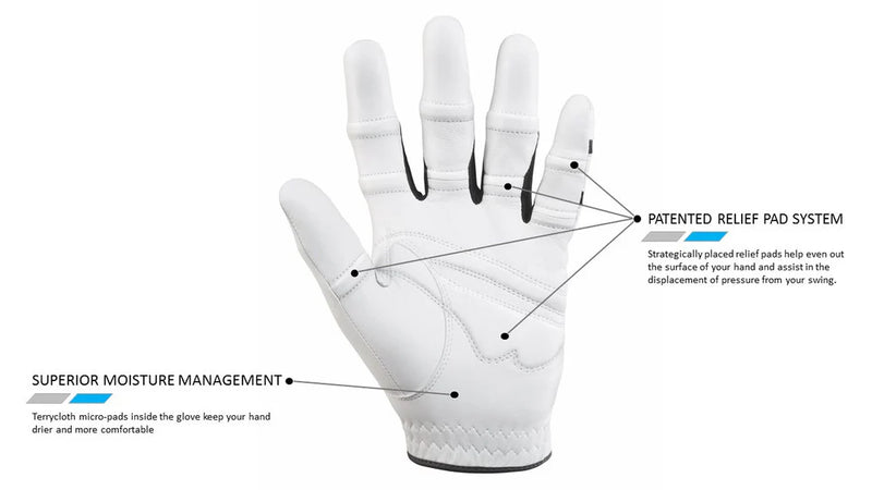 Bionic StableGrip 1.0 White Golf Glove mens