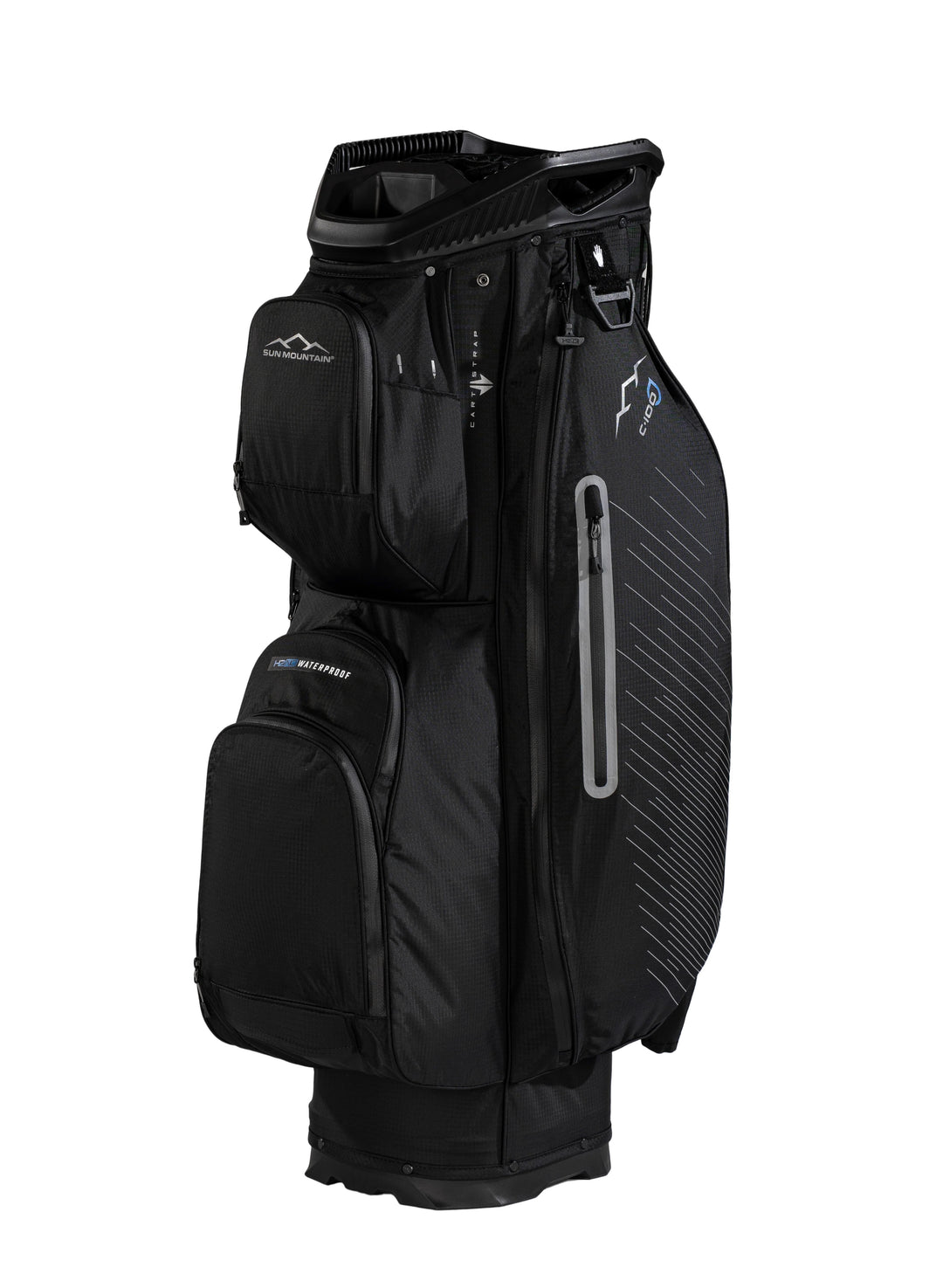 Sun Mountain 2026 H2NO C100 Waterproof Cart Bag │ Golf Paradise