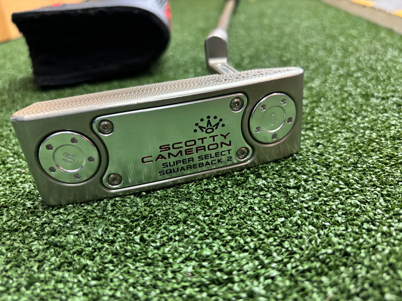 (Second Hand) Scotty Cameron Super Select Squareback 2 Long Design Putter RH