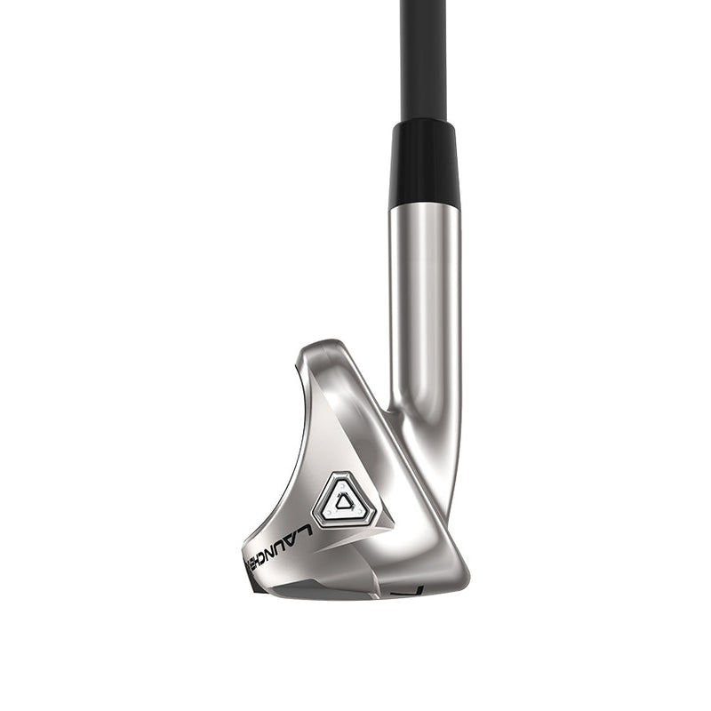 Cleveland launcher xl halo irons graphite side view