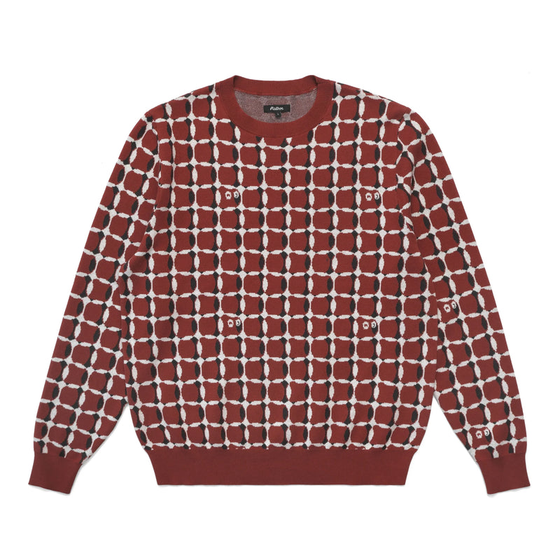 Malbon Bucket Weave Crewneck mens