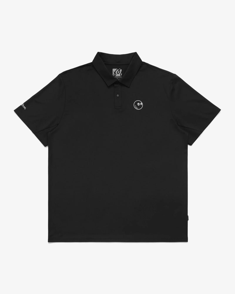 Malbon Performance Pique Collar Polo