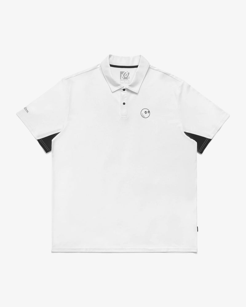 Malbon Performance Pique Collar Polo