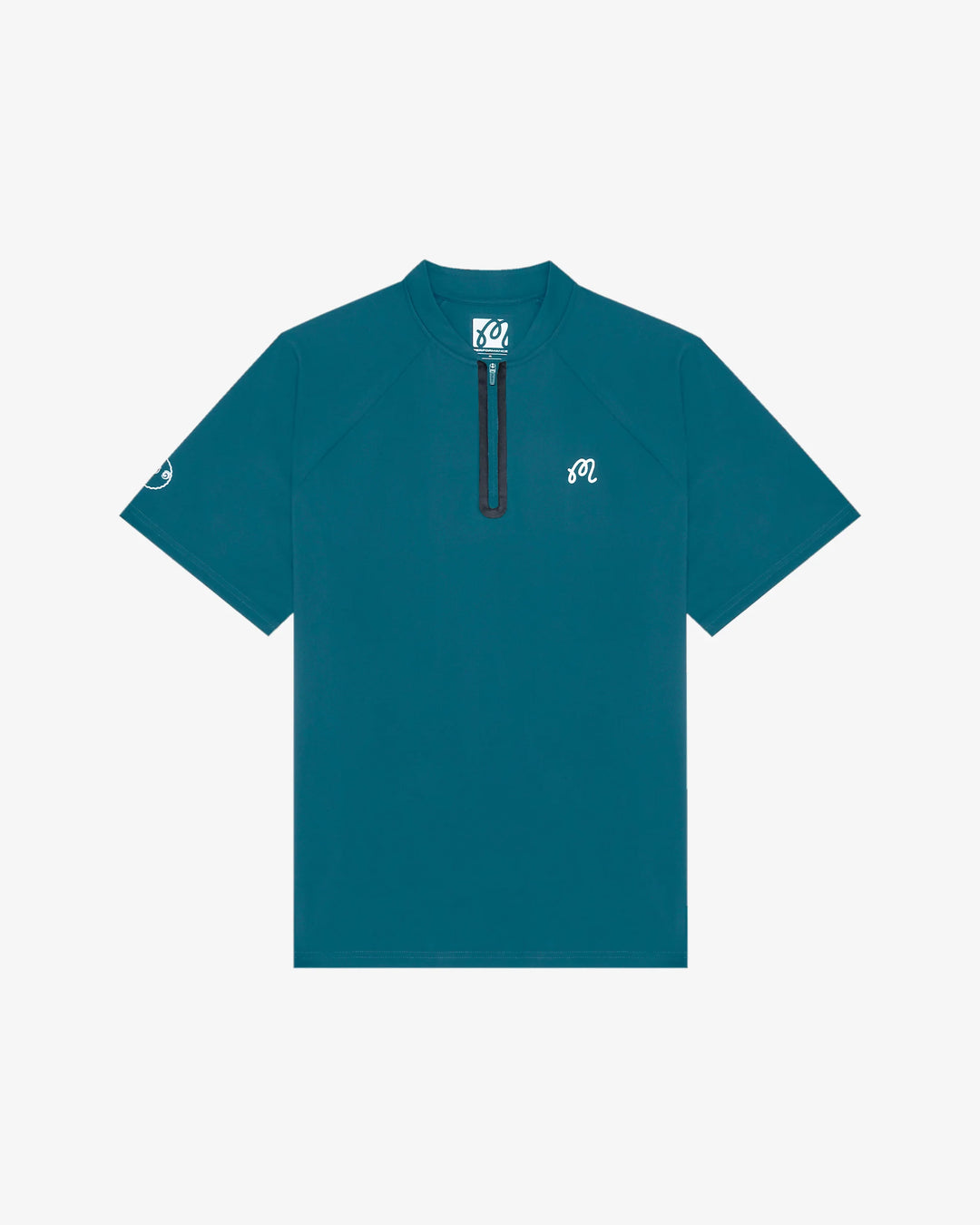 Malbon Performance Zip Blade Collar Polo | Golf Paradise