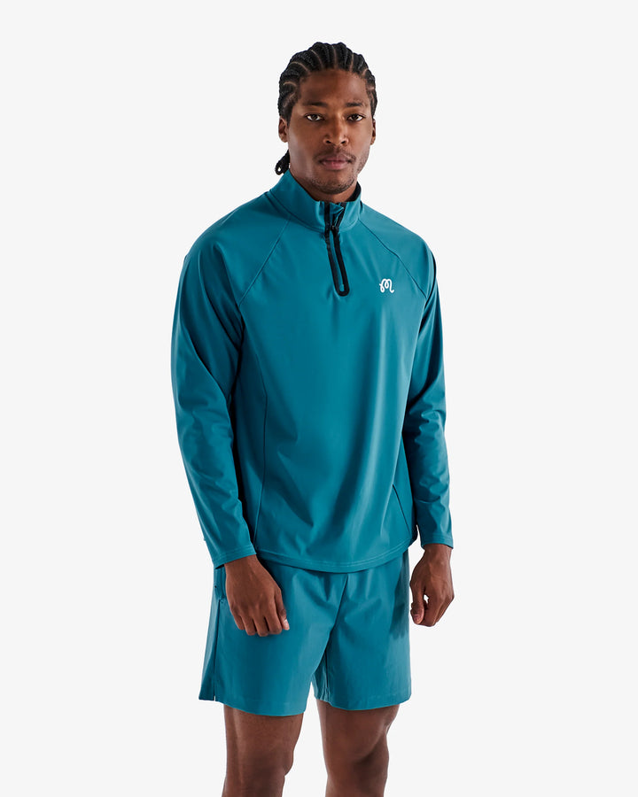 Malbon Performance Raglan Quarter Zip mens | Golf Paradise