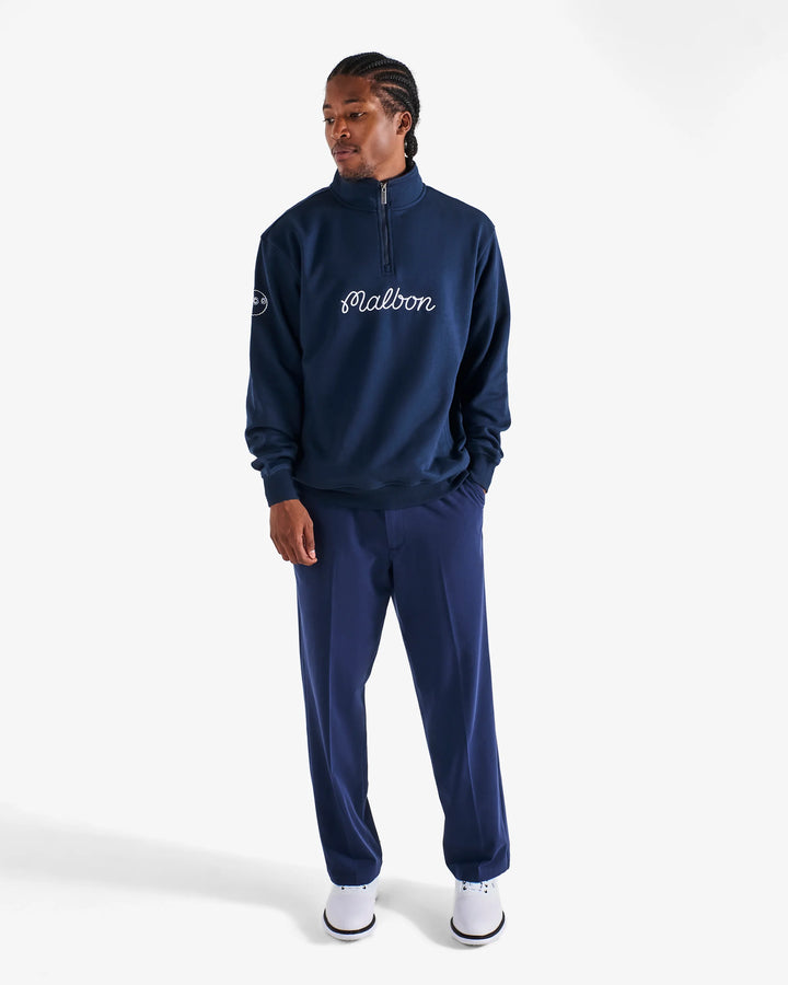 malbon golf マルボン collegiate pullover S Malbon Collegiate Sweatshirt | Golf Paradise