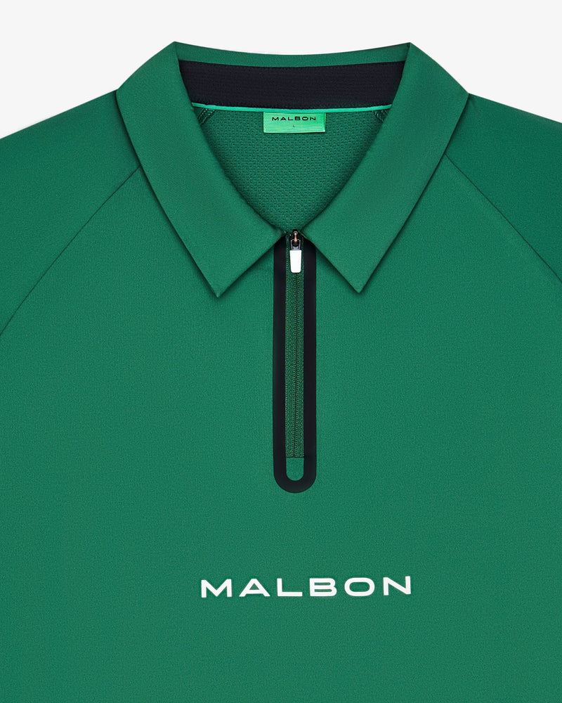 Malbon Performance Zip Raglan Polo | Golf Paradise