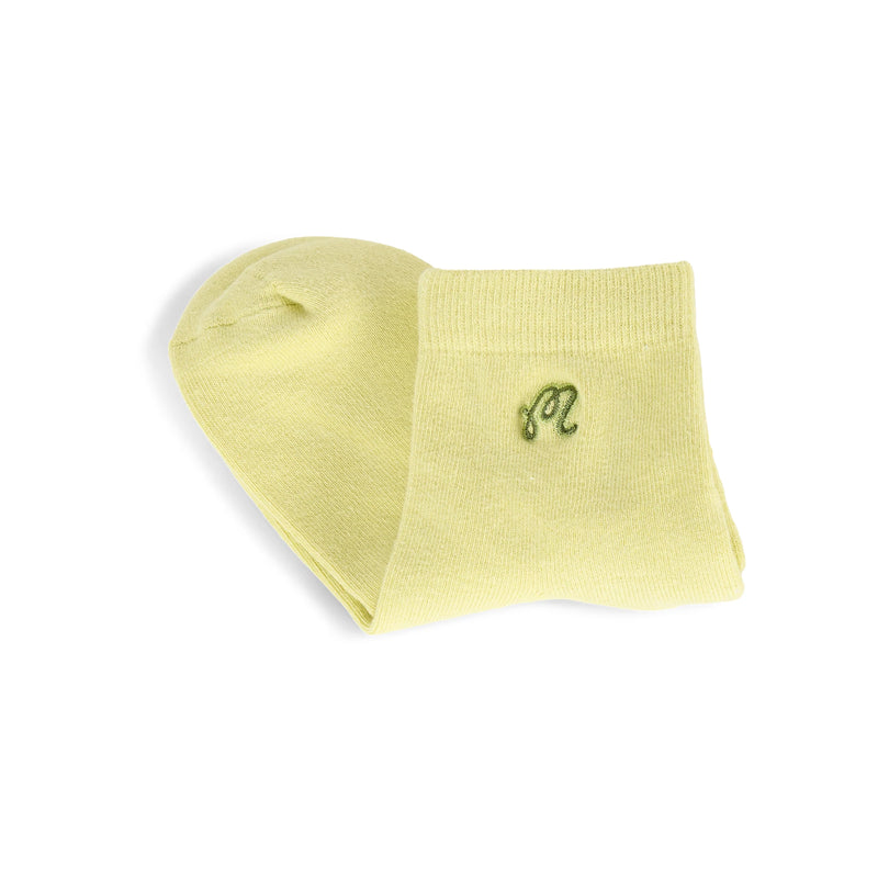 Malbon Capri Ankle Sock - Lime Sherbet