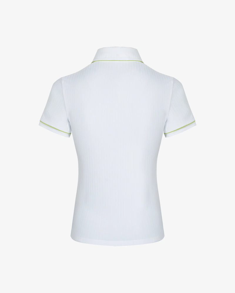 Malbon Anna Short Sleeve Polo