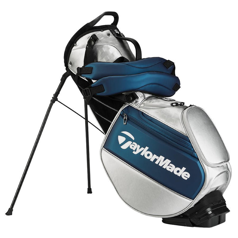 TaylorMade TM24 Tour Stand Bag - Stylish and functional golf bag with 4-way velour top and multiple pockets for organization.