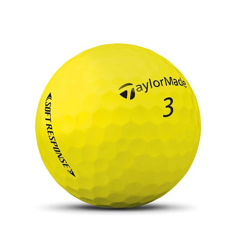 Taylormade 2021 Soft Response Golf Balls 12 Pack Yellow