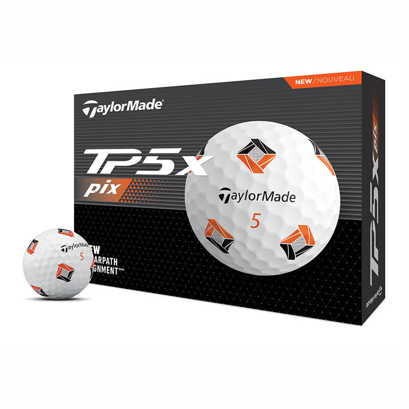 Taylormade 2024 TP5x pix Golf Balls 12 Pack