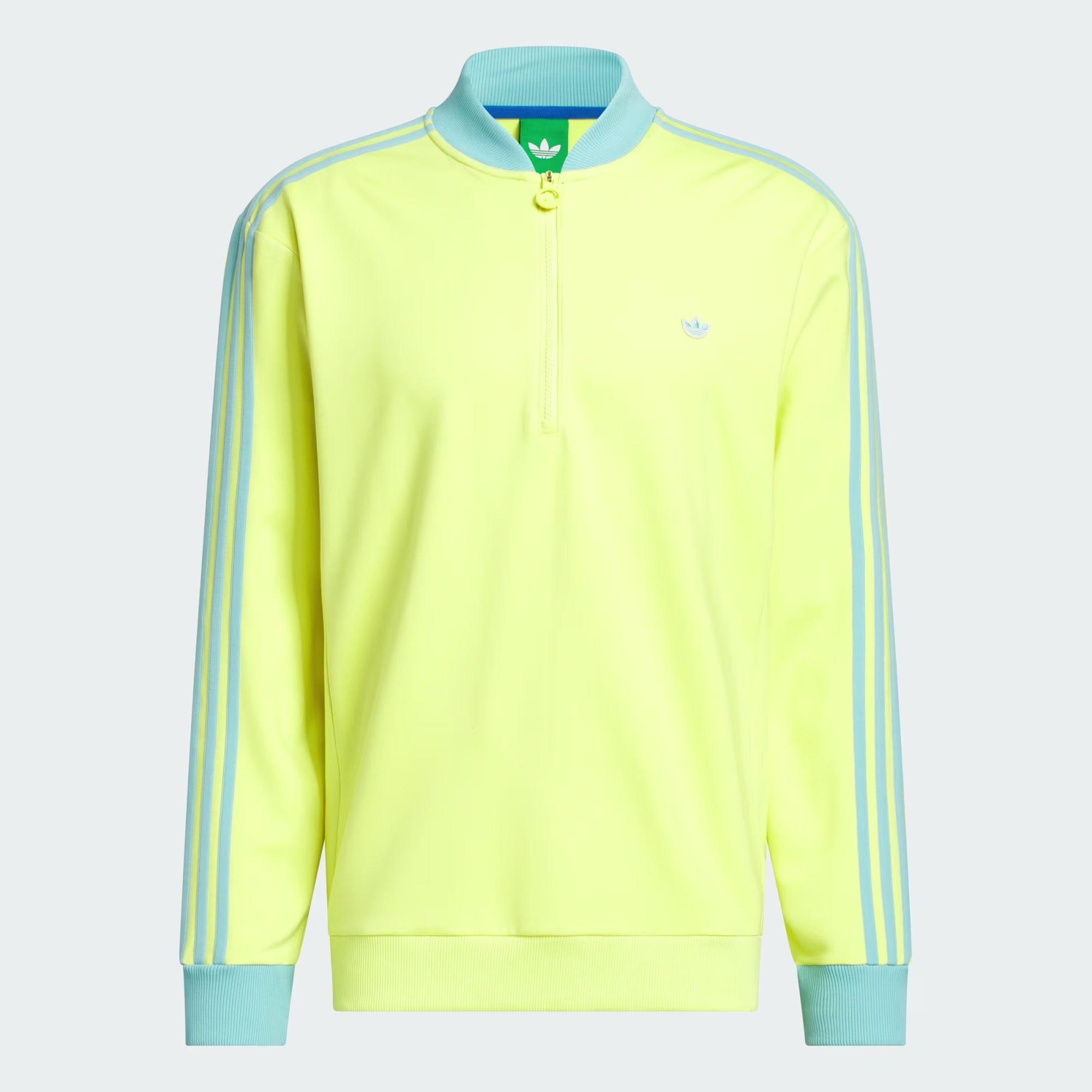 Adidas Originals 3-Stripes Quarter Zip Sweatshirt l Golf Paradise