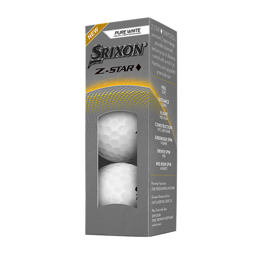 Srixon Z-STAR Diamond 3 Golf Balls 2025 l Golf Paradise