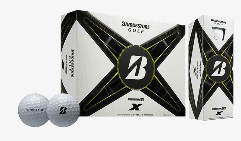 BRIDGESTONE 2024 Tiger TOUR B X 12 Pack Golf Balls