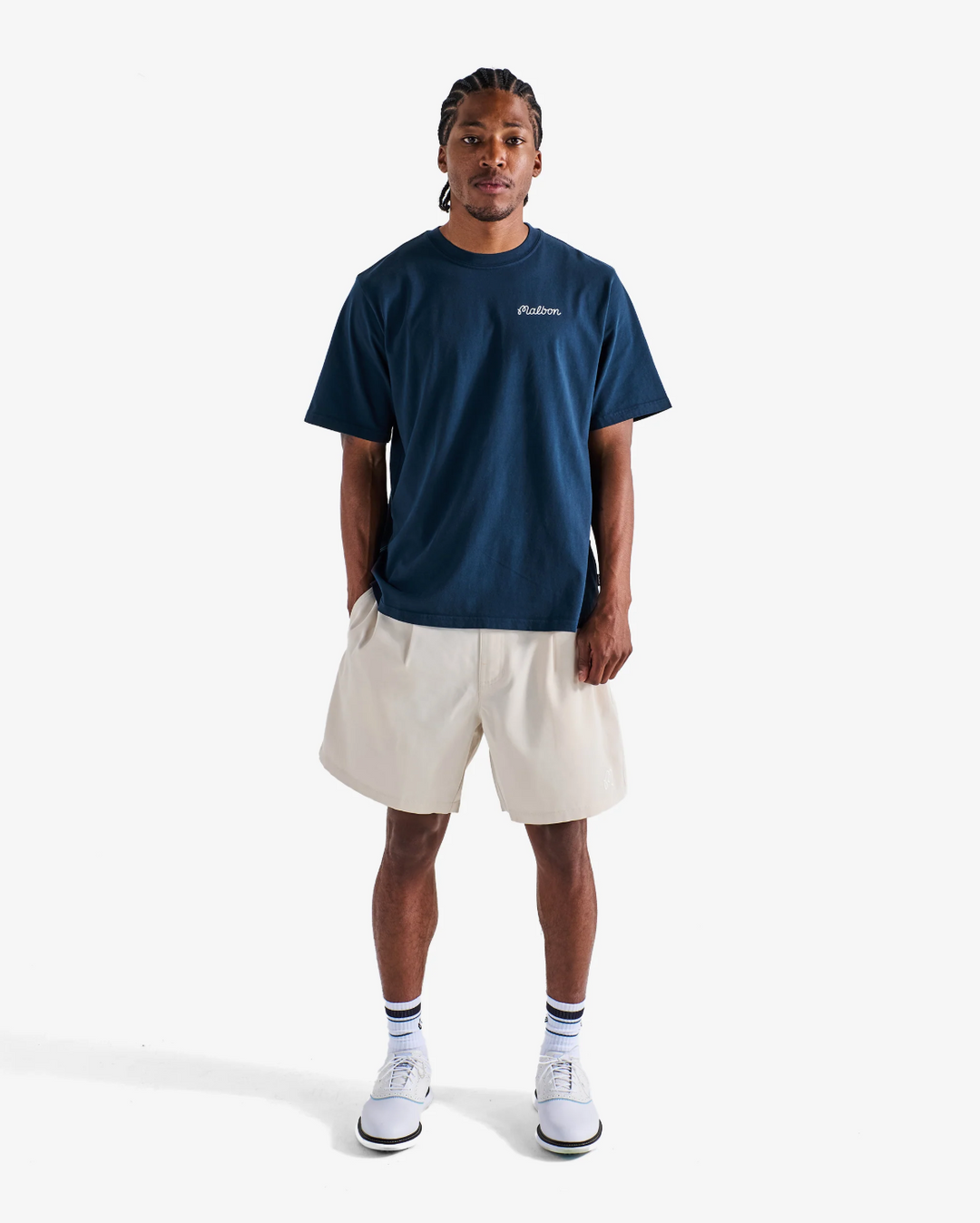 Malbon Classic Pleated Shorts | Golf Paradise