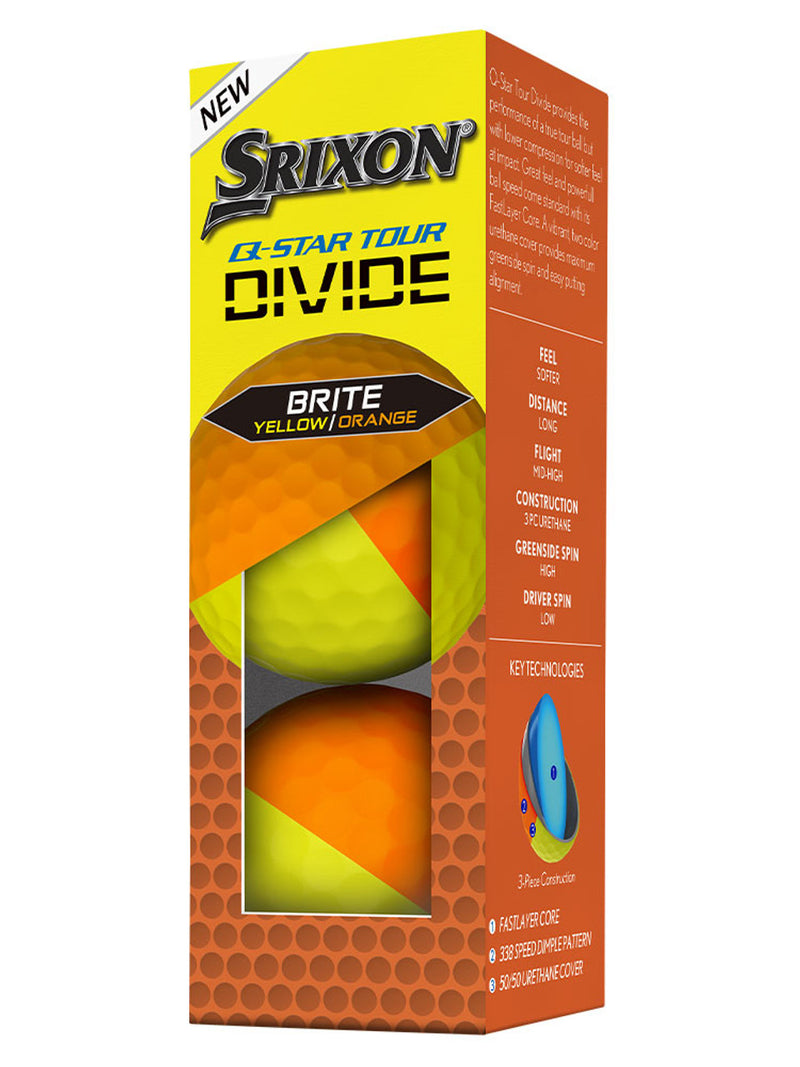 Srixon Q-Star Tour 5 Divide Golf Balls (1 dozen) 2024