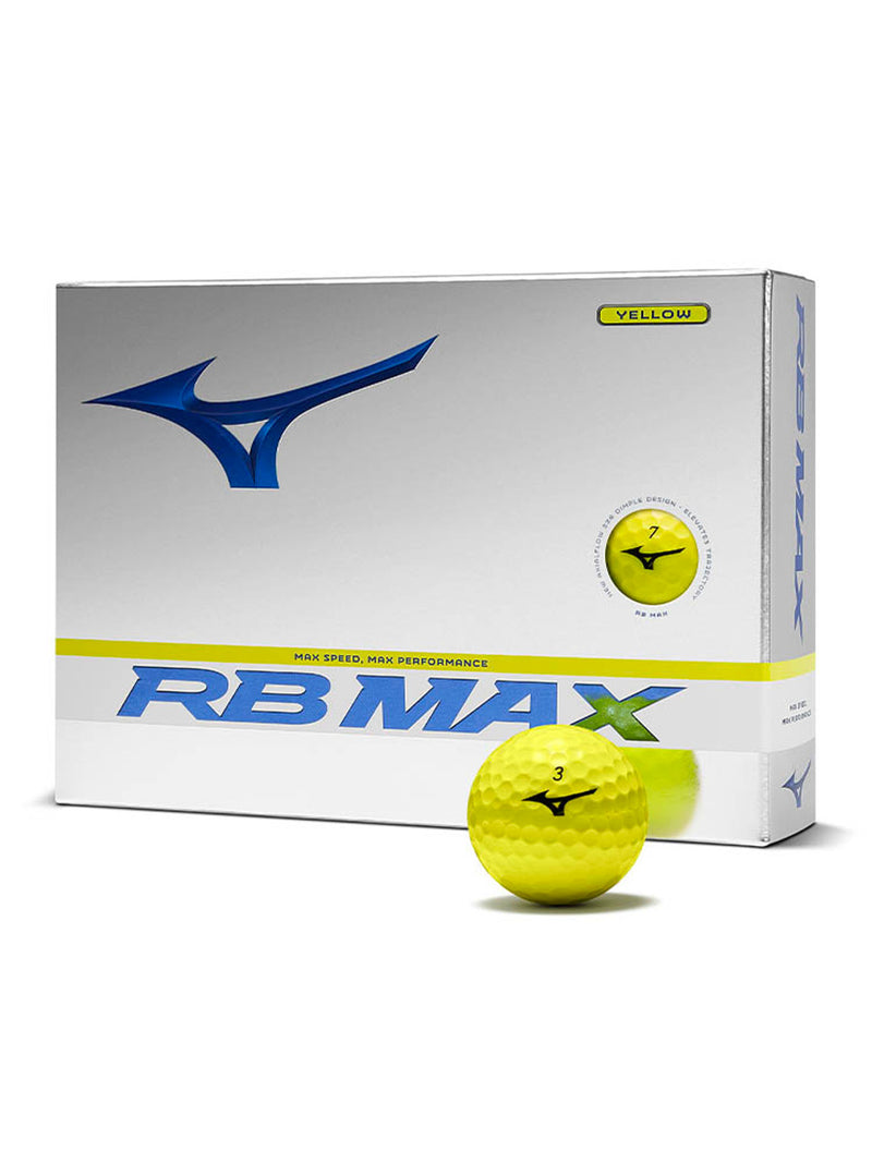 Mizuno RB Max Golf Balls 2023 (Yellow)