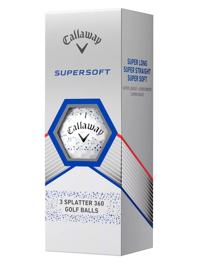 Callaway Supersoft Golf Balls - Splatter 360