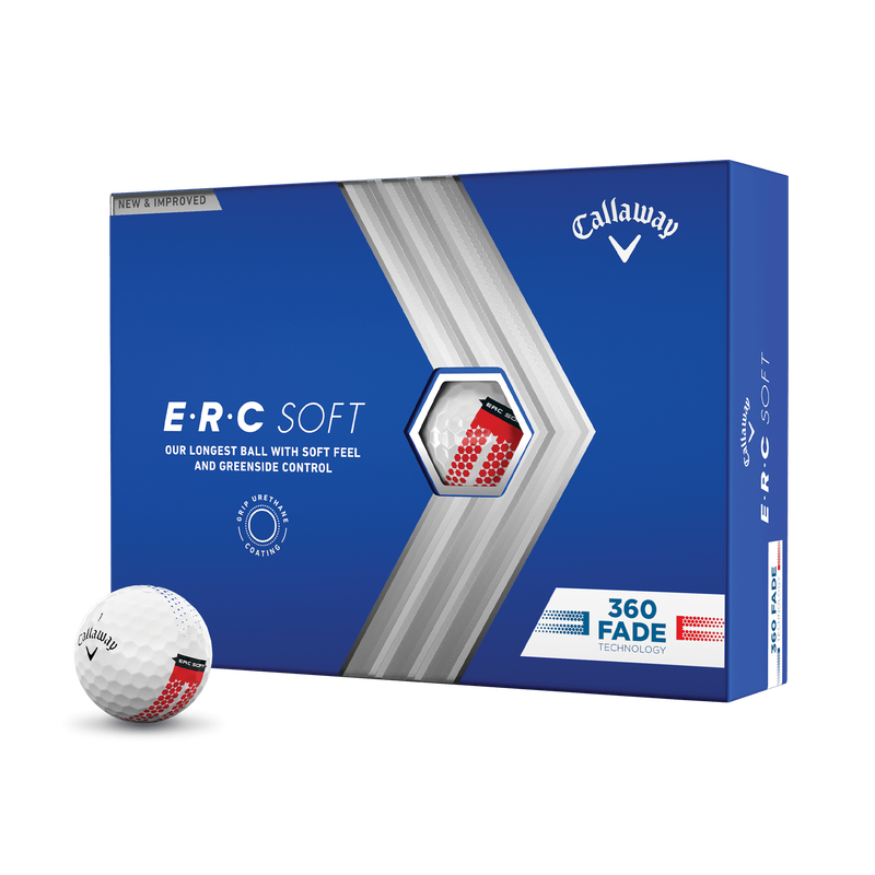 Callaway ERC Soft 360 Fade Golf Balls 12 Pack