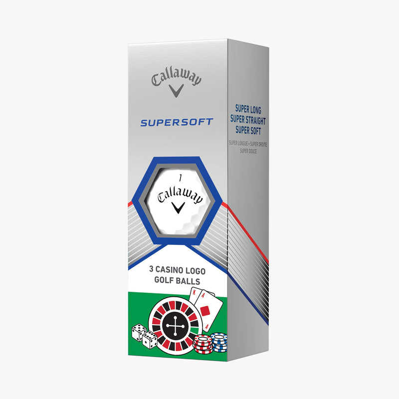 Callaway Supersoft 2024 Golf Balls - Casino Edition