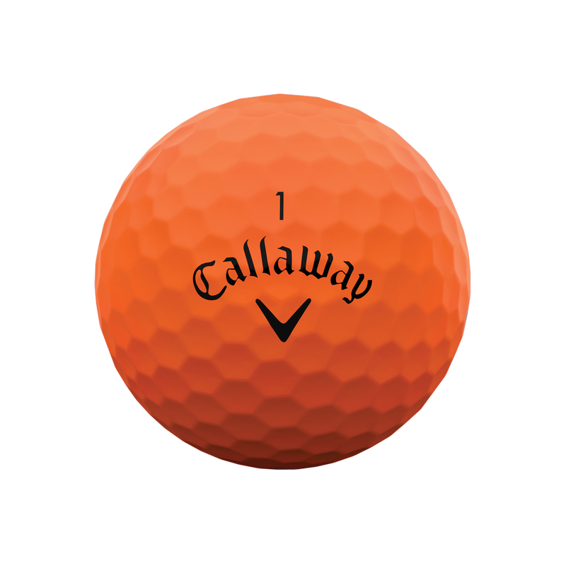 Callaway Supersoft 2023 Golf Balls - Matte Orange