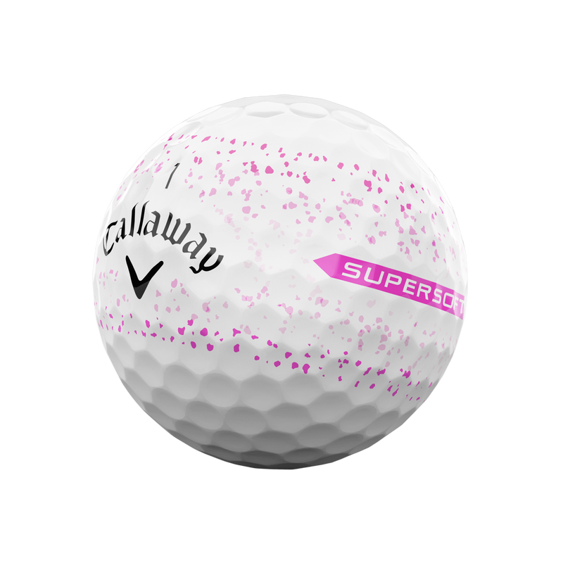 Callaway Supersoft Golf Balls - Splatter 360