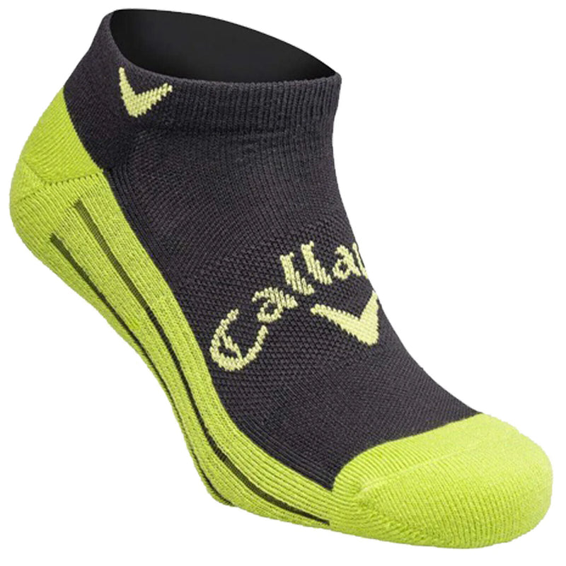 Callaway Tour Opti-Dri Low II Socks - Black/Green