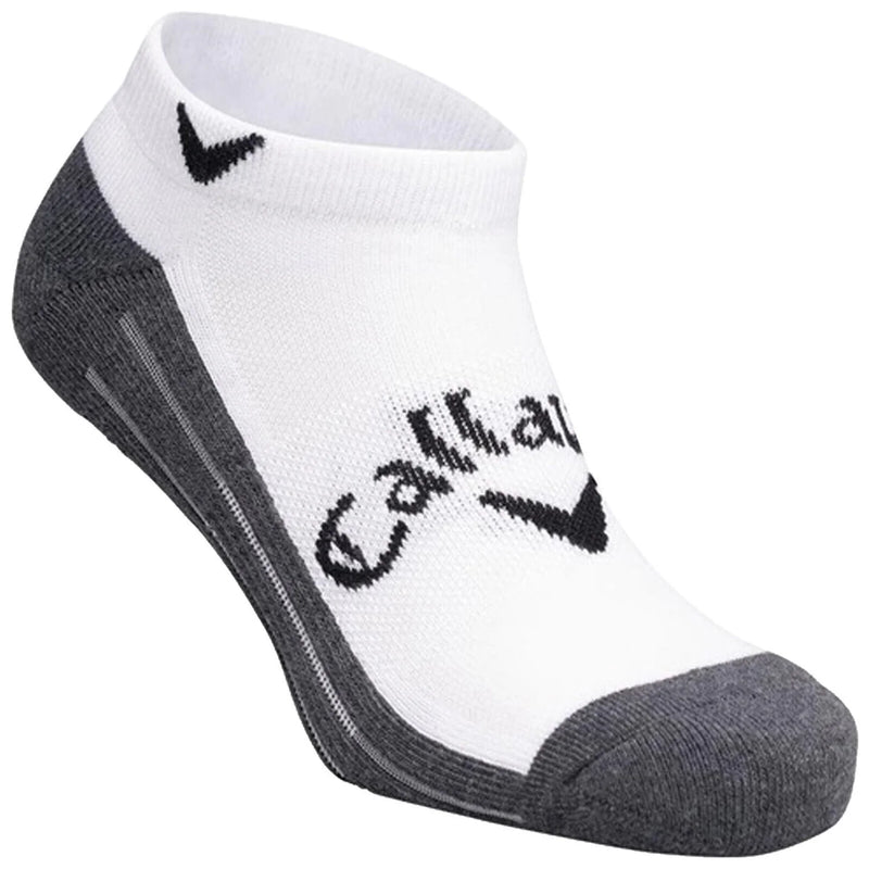 Callaway Tour Opti-Dri Low II Socks - White/Grey