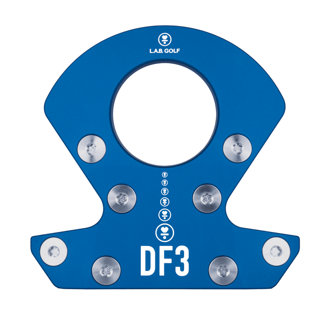 Second Hand) LAB Golf DF3 Putter RH 35 Inch Blue | Golf Paradise