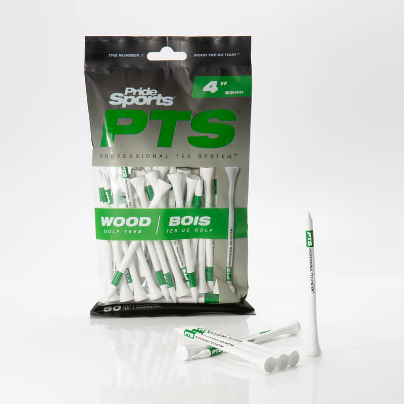 Pride Professional Tee System Wood Golf Tees (Large Pack)