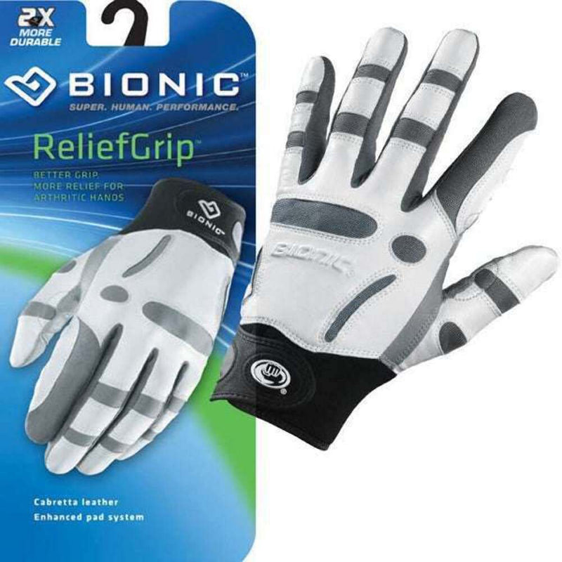 Bionic ReliefGrip White Golf Glove mens