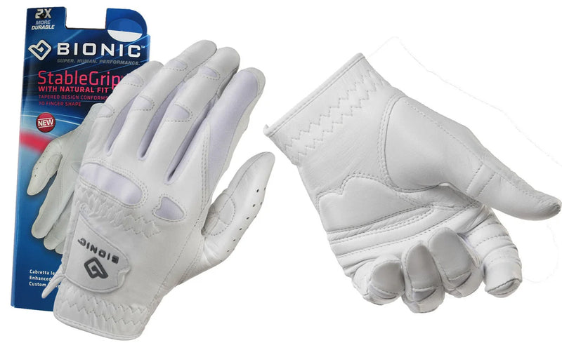 Bionic StableGrip 1.0 White Golf Glove ladies