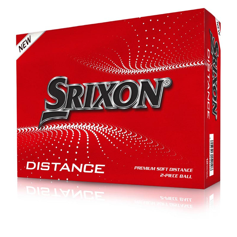 Srixon Distance Golf Balls Pure White (1 Dozen) (2021)