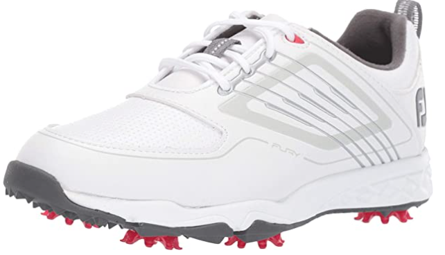 FootJoy Junior Golf Shoes Medium White